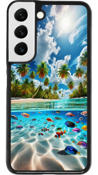 Coque Samsung Galaxy S22 - Plage Paradis