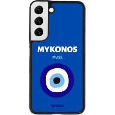 Samsung Galaxy S22 Case Hülle - Pop Summer Destination Mykonos