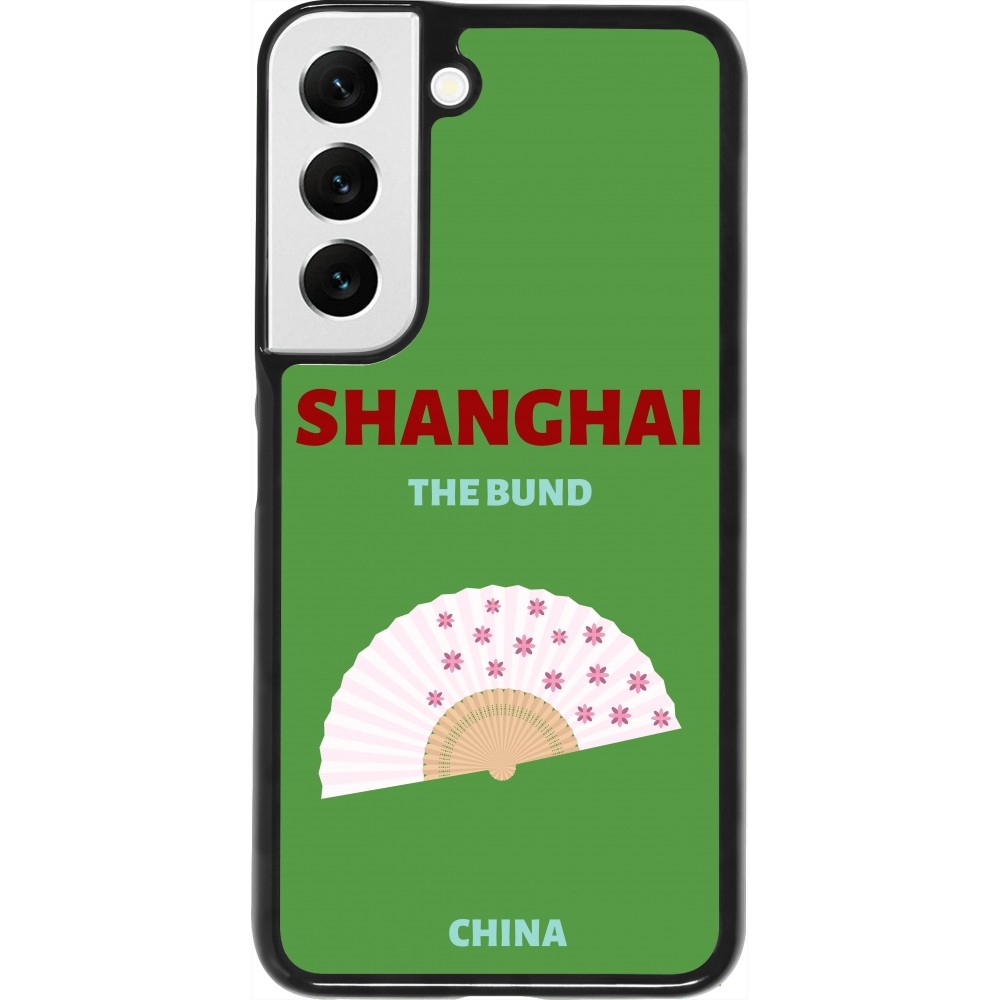 Samsung Galaxy S22 Case Hülle - Pop Summer Destination Shanghai