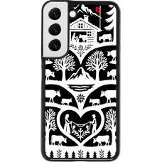 Coque Samsung Galaxy S22 - Poya Suisse 2 noir