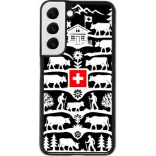 Coque Samsung Galaxy S22 - Poya Suisse 3 noir