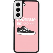 Coque Samsung Galaxy S22 - princesse en basket