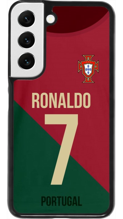 Coque Samsung Galaxy S22 - Football shirt Ronaldo Portugal