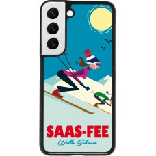 Coque Samsung Galaxy S22 - Saas-Fee Ski Downhill