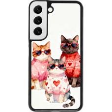 Coque Samsung Galaxy S22 - Saint Valentines Day 26 Cat Love