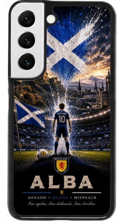 Samsung Galaxy S22 Case Hülle - Fussball Schottland splash 2026