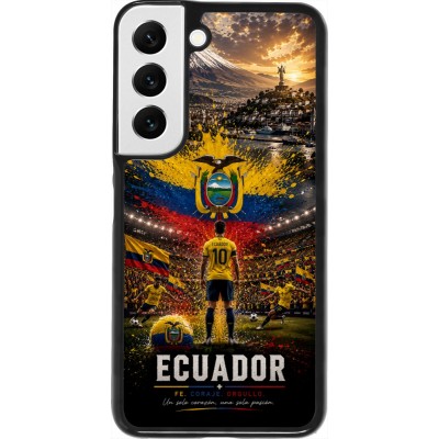 Samsung Galaxy S22 Case Hülle - Fussball Ecuador splash 2026