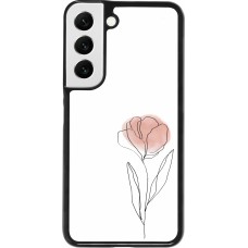 Samsung Galaxy S22 Case Hülle - Spring 23 minimalist flower