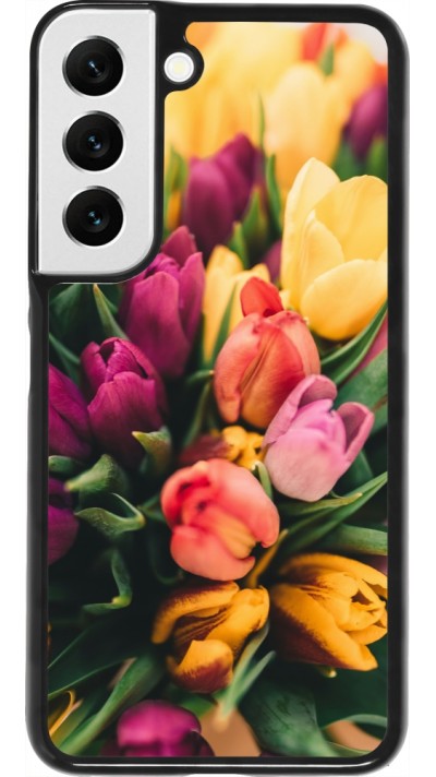 Samsung Galaxy S22 Case Hülle - Bouquet of tulips Spring 2026