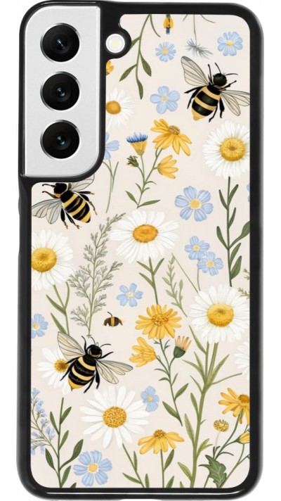 Samsung Galaxy S22 Case Hülle - Pattern bees Spring 2026