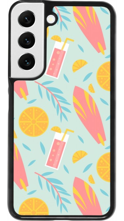 Coque Samsung Galaxy S22 - Summer 2025 Pattern citron