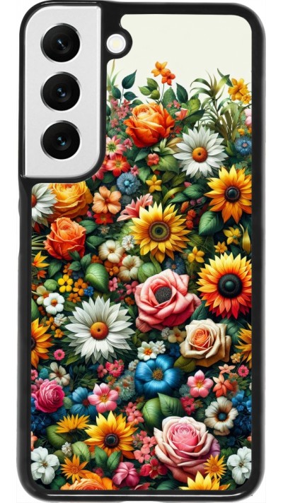 Samsung Galaxy S22 Case Hülle - Sommer Blumenmuster