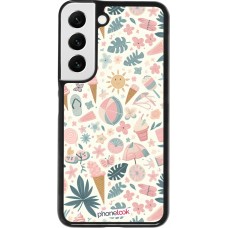 Coque Samsung Galaxy S22 - Summer Pink Pattern