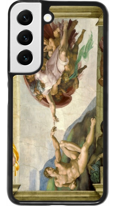 Coque Samsung Galaxy S22 - Tableau art - La Création d’Adam - Michel-Ange