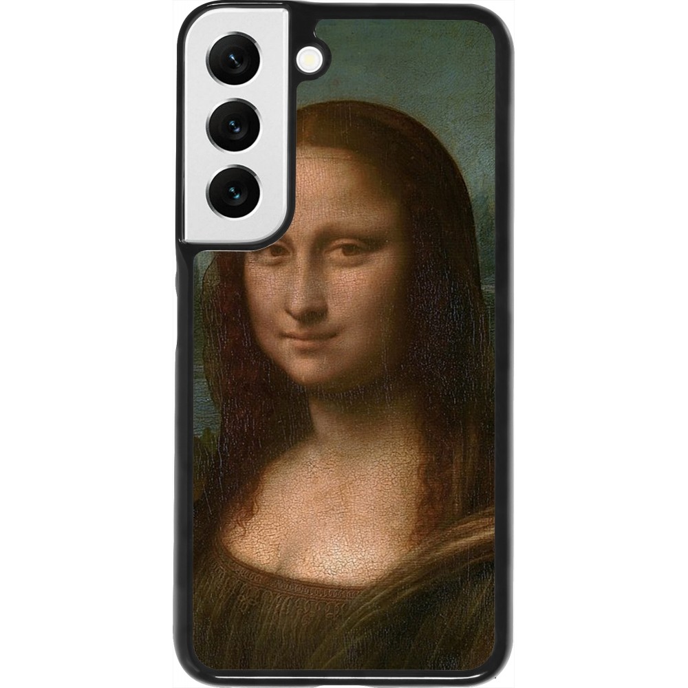 Coque Samsung Galaxy S22 - Tableau art - La Joconde - Léonard de Vinci