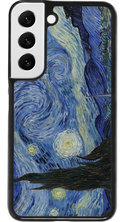 Coque Samsung Galaxy S22 - Tableau art - La Nuit étoilée - Van Gogh