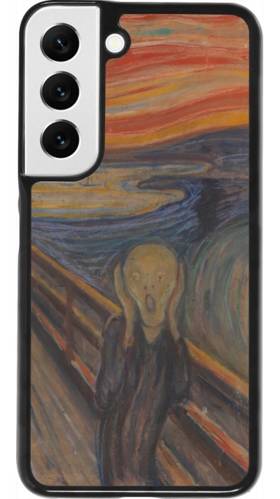Coque Samsung Galaxy S22 - Tableau art - Le Cri - Edvard Munch
