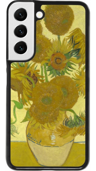 Coque Samsung Galaxy S22 - Tableau art - Les Tournesols - Van Gogh