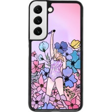 Coque Samsung Galaxy S22 - Taylor Swift Sketch - Pink