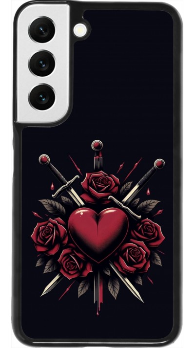 Coque Samsung Galaxy S22 - Valentine 2024 gothic love