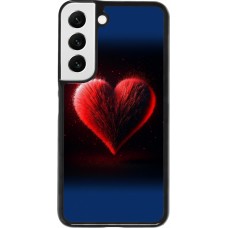 Samsung Galaxy S22 Case Hülle - Valentin 2025 rotes Herz