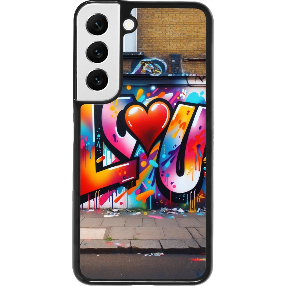 Coque Samsung Galaxy S22 - Valentine 2025 Love U Tag