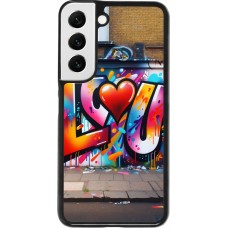 Coque Samsung Galaxy S22 - Valentine 2025 Love U Tag