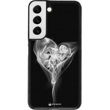 Coque Samsung Galaxy S22 - Valentine 2022 Black Smoke