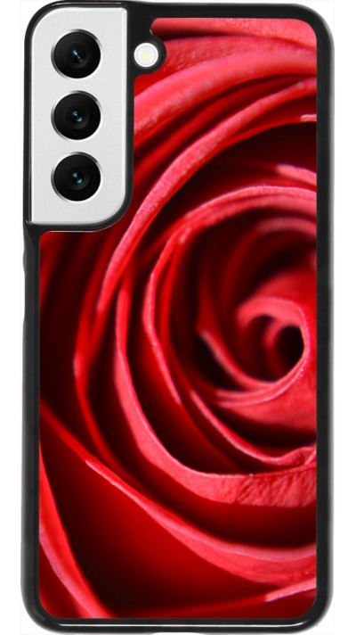 Coque Samsung Galaxy S22 - Valentine 2023 close up rose
