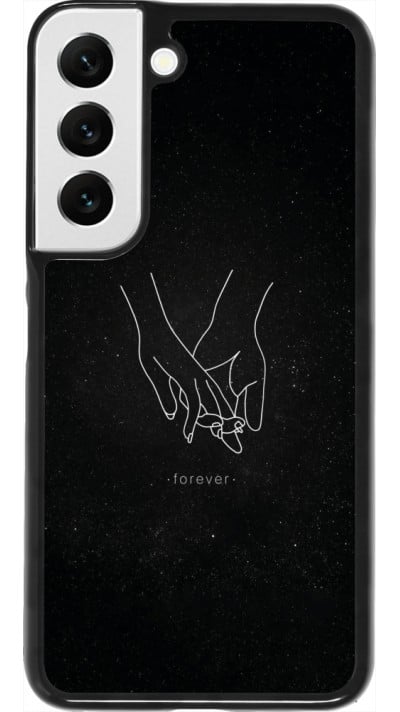 Coque Samsung Galaxy S22 - Valentine 2023 hands forever