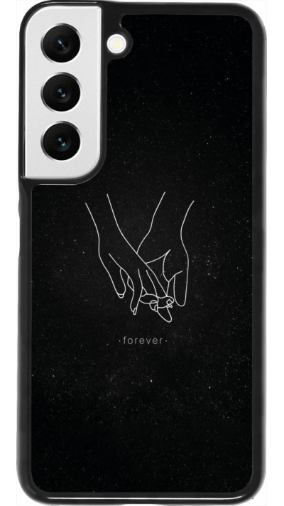 Samsung Galaxy S22 Case Hülle - Valentine 2023 hands forever