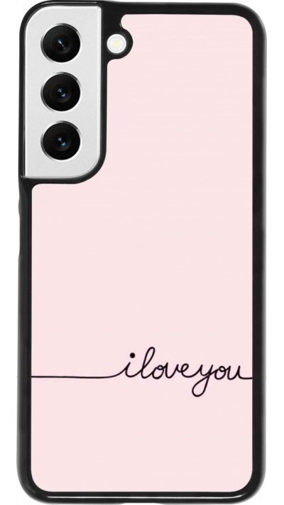 Coque Samsung Galaxy S22 - Valentine 2023 i love you writing