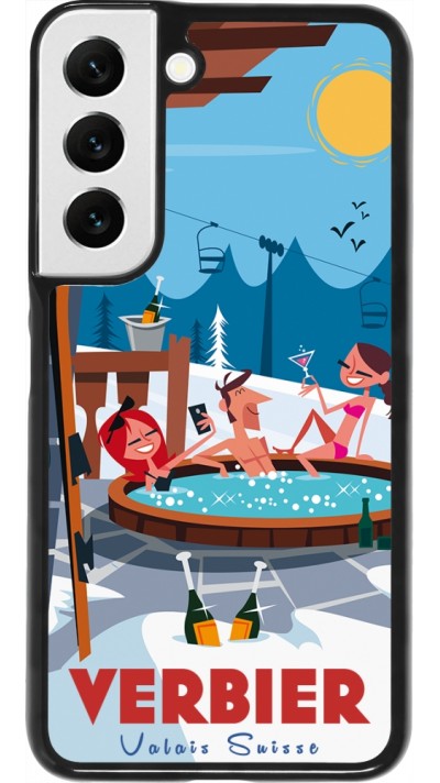 Coque Samsung Galaxy S22 - Verbier Mountain Jacuzzi