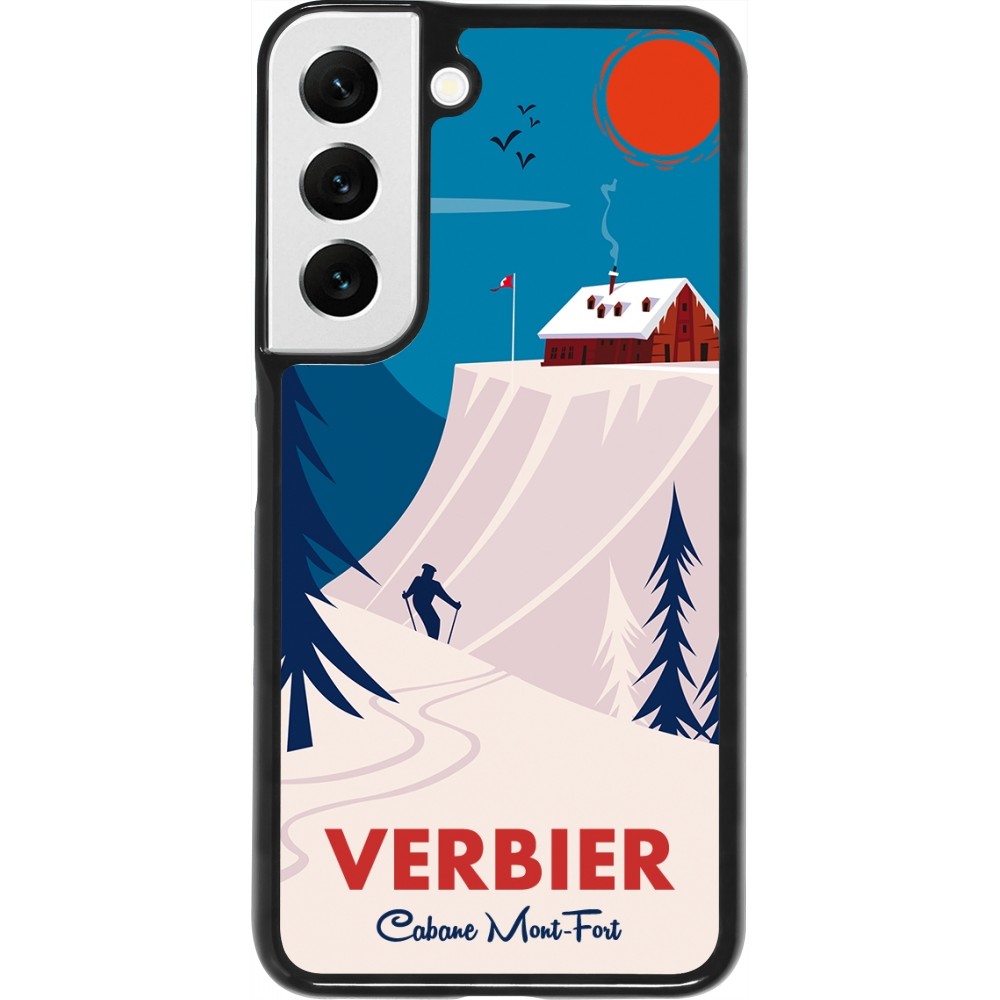 Coque Samsung Galaxy S22 - Verbier Cabane Mont-Fort