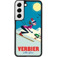 Coque Samsung Galaxy S22 - Verbier Ski Downhill