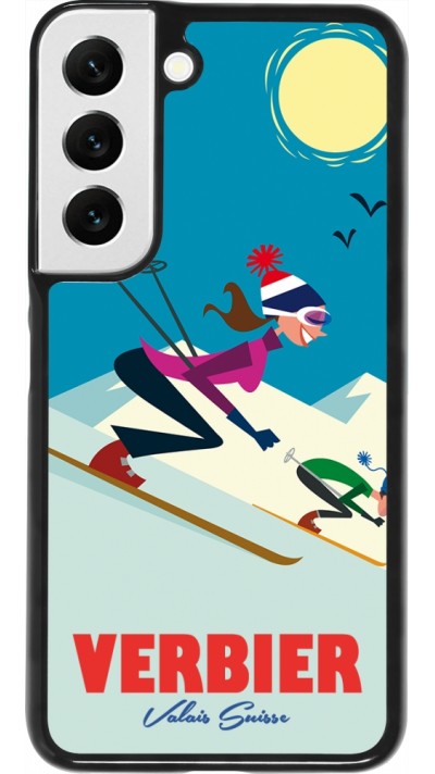 Coque Samsung Galaxy S22 - Verbier Ski Downhill