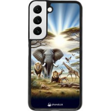 Coque Samsung Galaxy S22 - Vie sauvage africaine