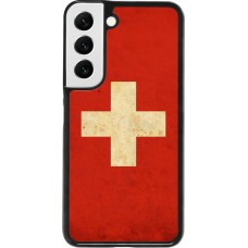 Coque Samsung Galaxy S22 - Vintage Flag SWISS