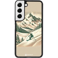Coque Samsung Galaxy S22 - Vintage Ski Mountain