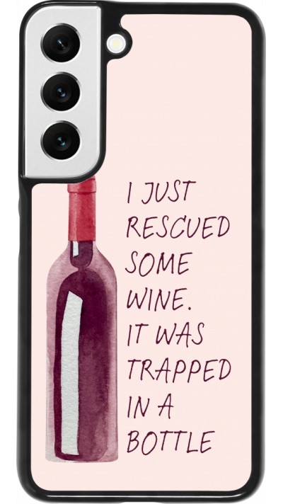 Samsung Galaxy S22 Case Hülle - I just rescued some wine