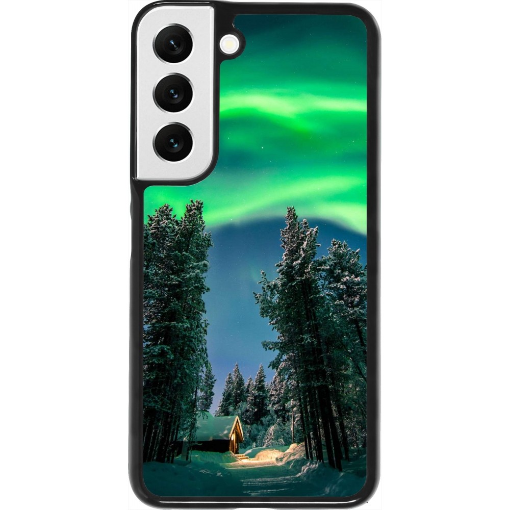 Samsung Galaxy S22 Case Hülle - Winter 22 Northern Lights