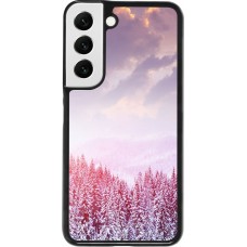 Coque Samsung Galaxy S22 - Winter 22 Pink Forest