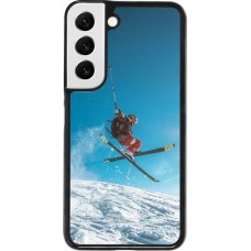 Samsung Galaxy S22 Case Hülle - Winter 22 Ski Jump