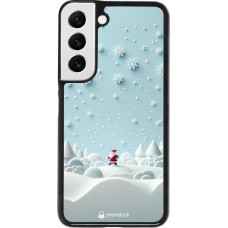 Coque Samsung Galaxy S22 - Noël 2023 Petit Père Flocon