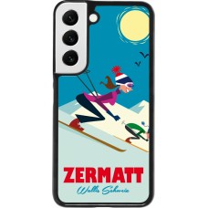 Coque Samsung Galaxy S22 - Zermatt Ski Downhill