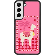 Coque Samsung Galaxy S22 - Silicone rigide noir Alpaca 2026
