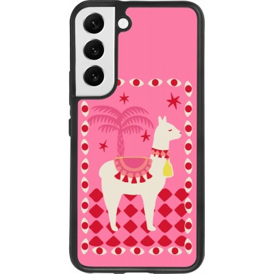 Coque Samsung Galaxy S22 - Silicone rigide noir Alpaca 2026