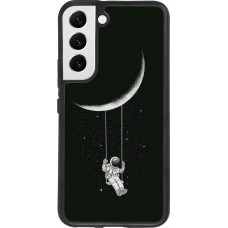 Coque Samsung Galaxy S22 - Silicone rigide noir Astro balançoire