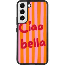 Coque Samsung Galaxy S22 - Silicone rigide noir Bye Bella 2026