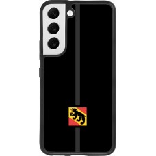 Coque Samsung Galaxy S22 - Silicone rigide noir Canton BE noir